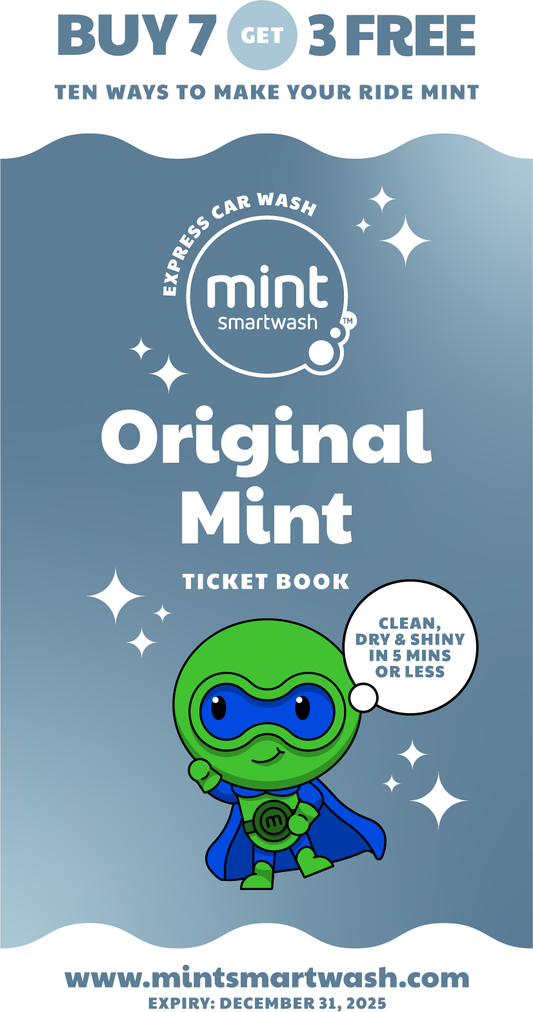 ORIGINAL MINT Buy 7, Get 3 Free Ticket Booklet